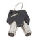 Urban Factory CRS22UF - Veiligheidskabel - Sleutelhanger - Zwart (2 stuks)