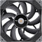 Thermaltake TOUGHFAN 14 - PWM-ventilator - Hoge statische druk - Zwart (1-pack)