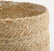 Mica Decorations Atlantic Plantenmand - Set van 2 - Stevig jute design - Crème (2 stuks)