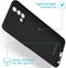 iMoshion Hoesje Geschikt voor Oppo A74 (4G) Hoesje Siliconen - iMoshion Color Backcover - Zwart