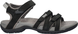 Teva W TIRRA LEATHER - Wandelsandalen - Leren bovenwerk - Zwart