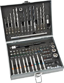 Kwb 106300 - Power Box 67-delig - 35 TQ60 bits en 9 zeskant bits - Metalen koffer