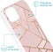 iMoshion Hoesje Geschikt voor iPhone 13 Hoesje Siliconen - iMoshion Design hoesje - Roze / Meerkleurig / Goud / Pink Graphic