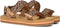 Reef Kids Ahi Convertible Leopard - Meisjes Slippers - Bruin/Panterprint - Maat 35