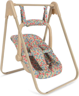 Konges Sløjd Poppenschommel - Geschikt vanaf 3 jaar - 52x37x42cm - Fiola
