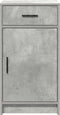 vidaXL - Sideboard - Betonnen - Grijs - 40x41x75 - cm - Gemaakt - van - Hout