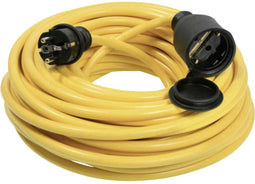 AS Schwabe 60342 Stroom Verlengkabel 16 A Geel 15.00 m AT-N07V3V3-F 3G 2,5 mm²