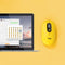Logitech POP - Draadloze Emoji Muis - SilentTouch technologie - Blast Yellow
