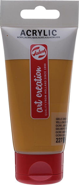Acrylverf tac 227 okergeel tube 75ml | Tube a 75 milliliter