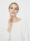 Vero Moda VMNORA - 3/4 Boatneck Blouse - Zachte mix van wol - Maat XS