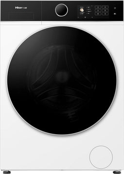 Hisense WF5I8043BWF - Wasmachine - 8 kg - 1400 toeren - Slimline 47 cm - WiFi - Stoomfunctie - Wit
