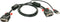 Lindy 33770 - VGA kabel - 1 m - Blauw