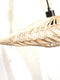 GOOD&MOJO Vloerlamp Zanzibar - Bamboe/Rotan Wit - 73x55x176cm - Modern - Staande lampen voor Woonkamer - Slaapkamer