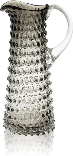 Anna Von Lipa - Waterkan Schenkkan Dots Karaf Kan Glas - Eiffel Hobnail 1L - Cashmere Taupe