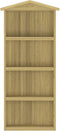 vidaXL - Tuinschuur - 87x33x222 - cm - geïmpregneerd - grenenhout