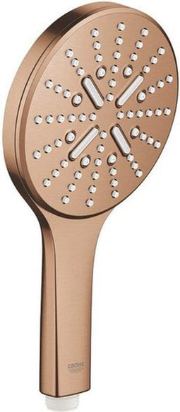 GROHE Rainshower SmartActive 130 Handdouche - 13 cm - 3 straalsoorten - warm sunset geborsteld - 26574DL0