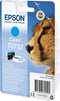 Epson T0712 - Inktcartridge - Standaard capaciteit 5.5ml - Cyaan (1-pack)