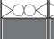 vidaXL - Kamerscherm - met - 5 - panelen - 300x200 - cm - stof - antracietkleurig