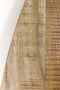 Ovaal tafelblad - 180x100 cm - Bruin - Massief mangohout