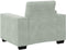 vidaXL - Fauteuil - 60 - cm - fluweel - lichtgrijs
