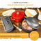 KRUSTENZAUBER zuurdesem starter set - 1000 mL fermentatieglas met spatel en thermometer - broodbakaccessoires