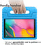iMoshion Tablet Hoes Kinderen Geschikt voor Samsung Galaxy Tab A 10.1 (2019) - iMoshion Kidsproof Backcover met handvat - Blauw