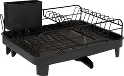 5Five Afdruiprek uitschuifbaar - Afdruipbak - 53x41x17cm - Zwart