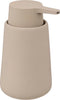 5Five Badkamerset Cocoon - Zeeppomp / Beker / Schaaltje - Naturel beige
