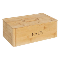 5Five Bamboe Broodtrommel - 33x20x13cm - Beige