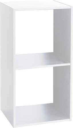 5Five Boekenkast 2-Vaks 34,5x32x67,6cm - Wit