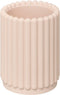 5Five Bonbon Tandenborstelhouder - Geribbeld - Ø8xH11cm - Roze