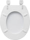 5Five Cotton Colors Toiletbril - 36x48x5cm - Wit