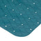 5Five Douche/bad anti-slip mat badkamer - pvc - emerald groen - 70 x 35 cm - met zuignappen