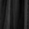 5Five Douchegordijn 180x200cm - Kant en klaar met 12 ringen - Polyester - Zwart