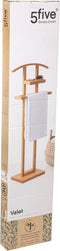 5Five Dressboy / Kledingrek / Handdoekrek - Bamboe - H113 cm