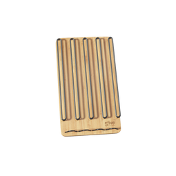 5Five Espresso capsulehouder black bamboe - 40 stuks - 18x30x3cm