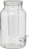 5Five Fuzy Glazen Drinkdispenser - 6L - Ø18xH31cm - Transparant