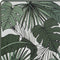 5Five Jungle Placemat set van 4 stuks - 45 x 30 cm - Onderleggers - Wit / Groen