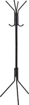5Five Kapstok staand in metaal 8 haken - 176cm - Zwart
