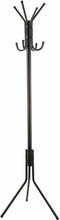 5Five Kapstok staand in metaal 8 haken - 176cm - Zwart