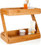 5Five keukenrek/opbergrek/aanrecht organizer - 32 x 23 x 26 cm - bamboe hout