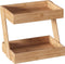 5Five keukenrek/opbergrek/aanrecht organizer - 32 x 23 x 26 cm - bamboe hout