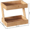 5Five keukenrek/opbergrek/aanrecht organizer - 32 x 23 x 26 cm - bamboe hout