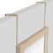 5Five Klassieke deurspiegel 35x109cm - Hout en ijzer - Multi