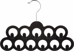 5Five Kledinghanger - 11 ophanghaakjes - kunststof - voor riemen en stropdassen - riemenhouder