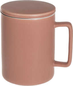 5Five Lisa Thee mok met filter - Theetas - 40CL - Terracotta
