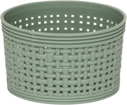 5Five Opbergmanden PP - Set van 10 stuks - Rechthoekig - Groen