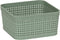 5Five Opbergmanden PP - Set van 10 stuks - Rechthoekig - Groen