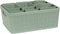 5Five Opbergmanden PP - Set van 10 stuks - Rechthoekig - Groen