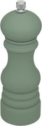 5Five Pepermolen/zoutmolen set - kunststof - groen / wit - 15 cm - Kruidenset